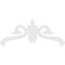 Ekena Millwork Pitch Florence Architectural Grade PVC Gable Pediment, 72"W x 33"H x 1"P (11/12) GPP072X033X100FLO - alternate 4